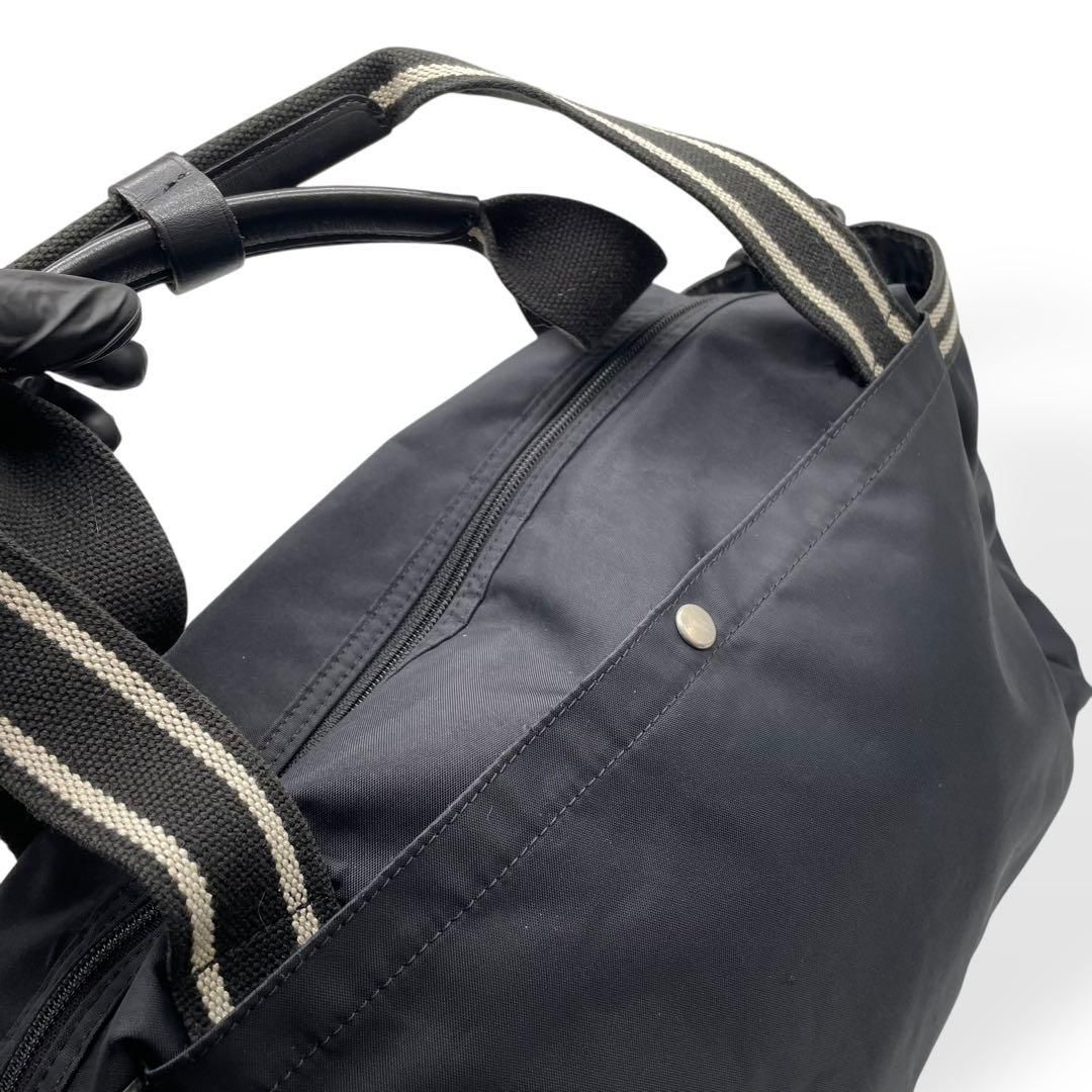 【美品✨】アニエスべー　ボストンバッグ　2way ナイロン　ブラック　大容量 2wayボストンバッグ (RAT01－02)(504259535) | アニエスベー