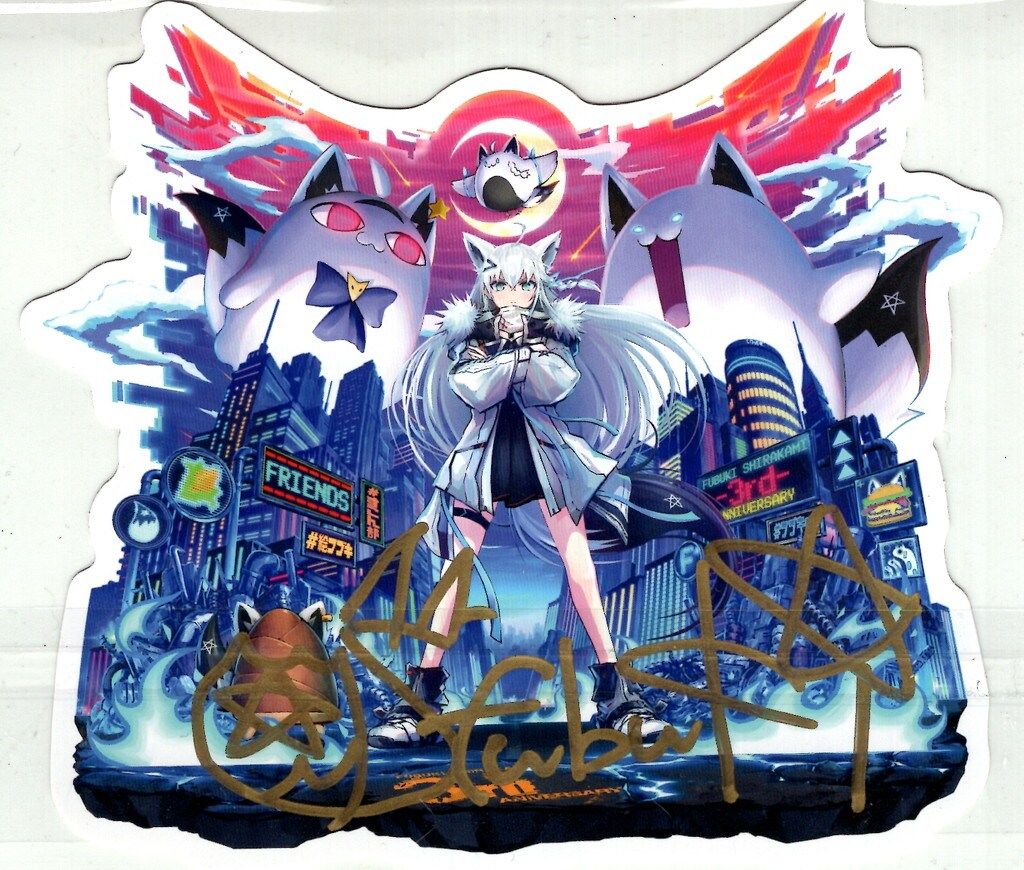 カバー 活動三周年記念 白上フブキ マスコット大戦争 白上フブキ カバー 活動三周年記念 白上フブキ マスコット大戦争 白上フブキ
