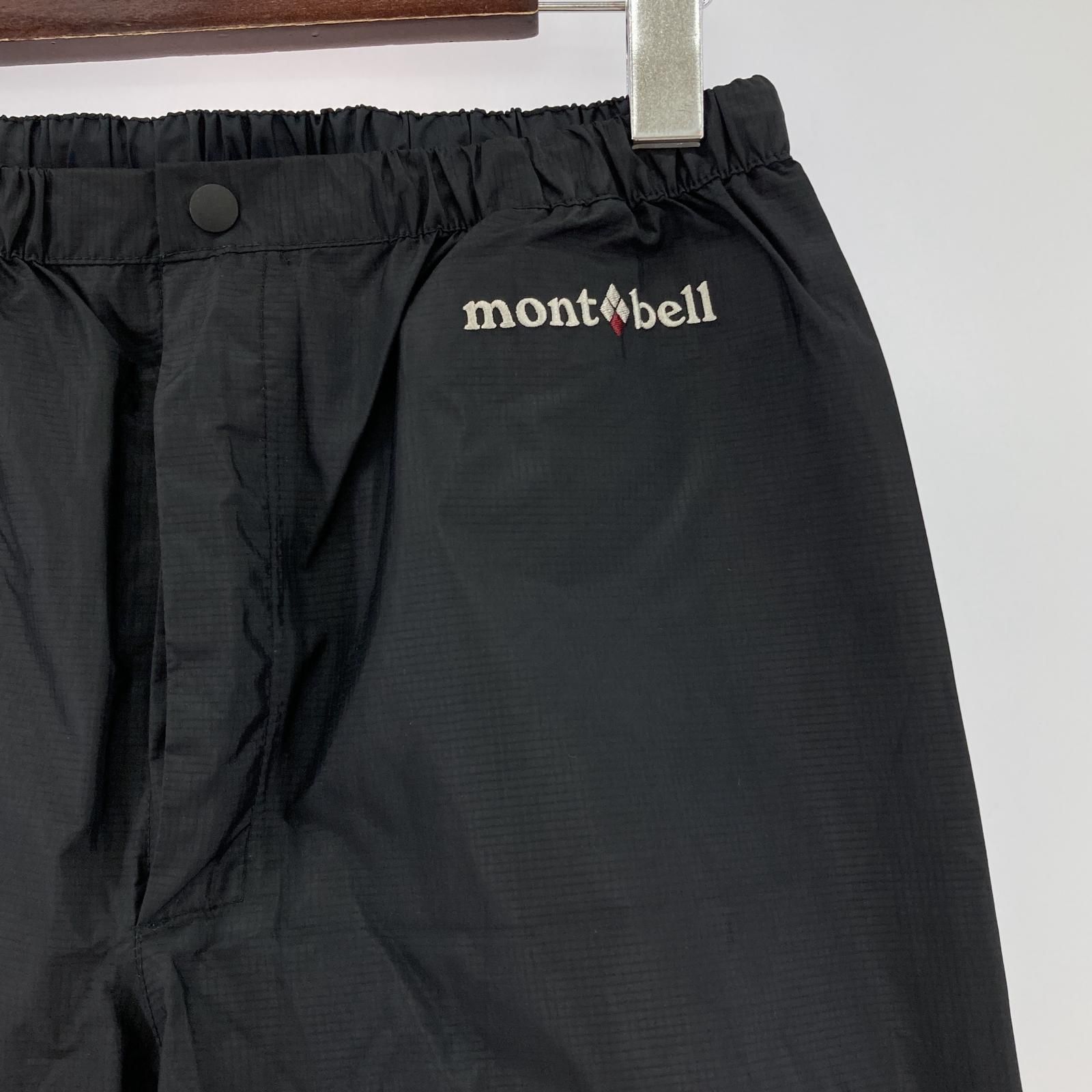 mont-bell モンベル 保存袋付き ナイロンパンツ sizeS/ブラック レディース