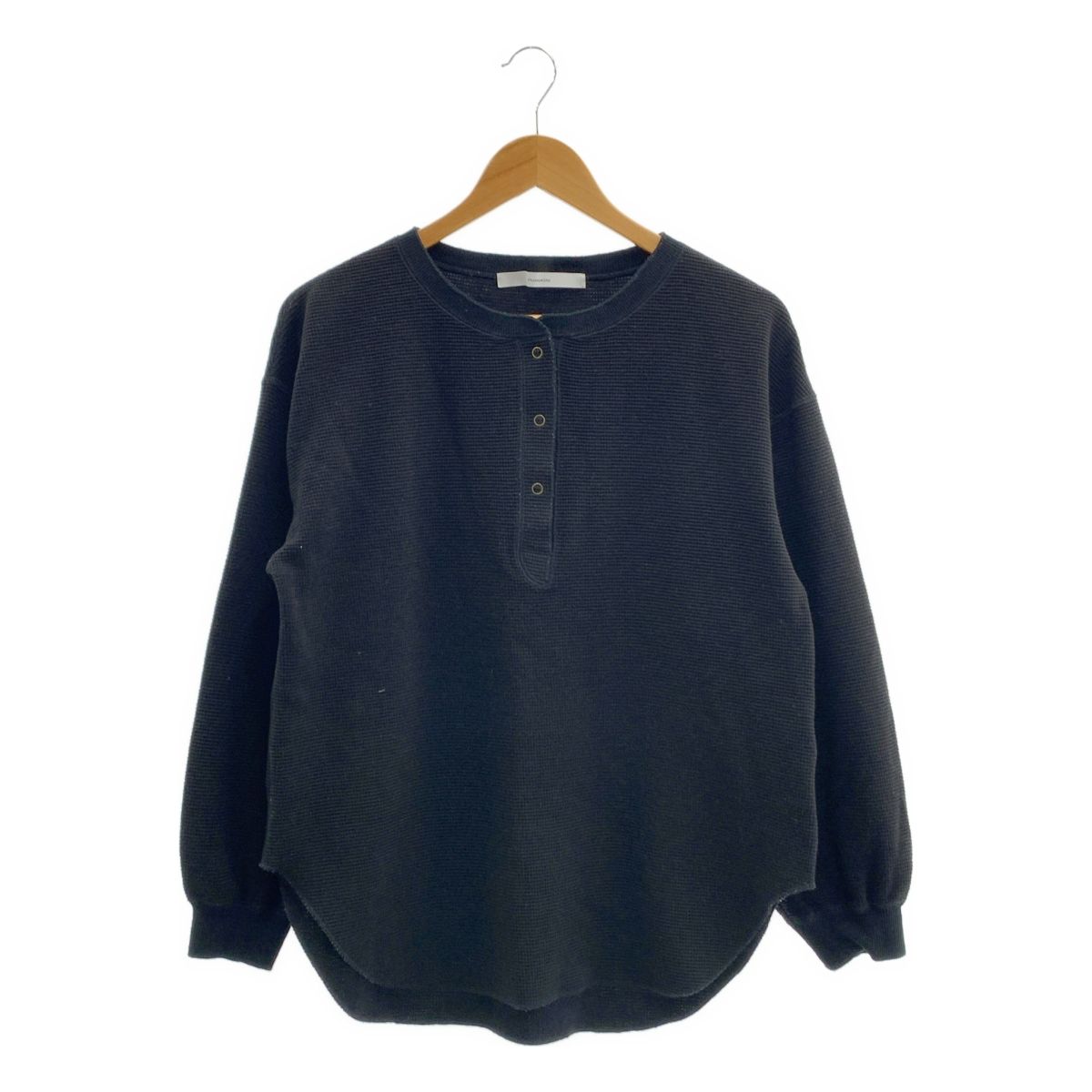 Framework / フレームワーク | ウールワッフルヘンリーネックプル