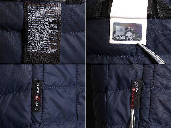 レディースノースフェイス 中綿 キルティング ナイロン ジャケット レディース S  The North Face サーモボール ジャンパー ブルゾン アウトドア