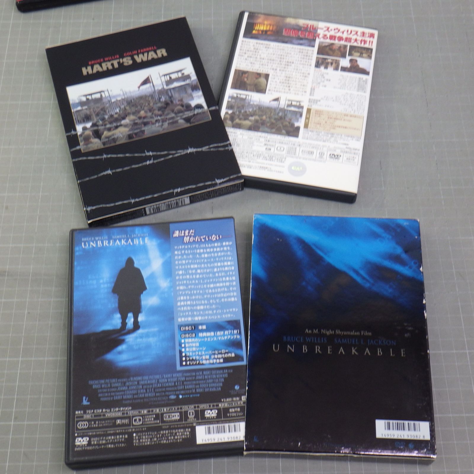 ブルース・ウィリス 出演作品 DVD まとめて2点セット