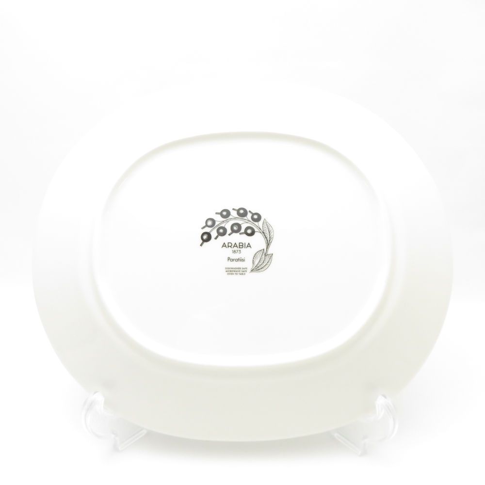 ARABIA アラビア パラティッシ パープル オーバルプレート 36cm 大皿 SC8995G1