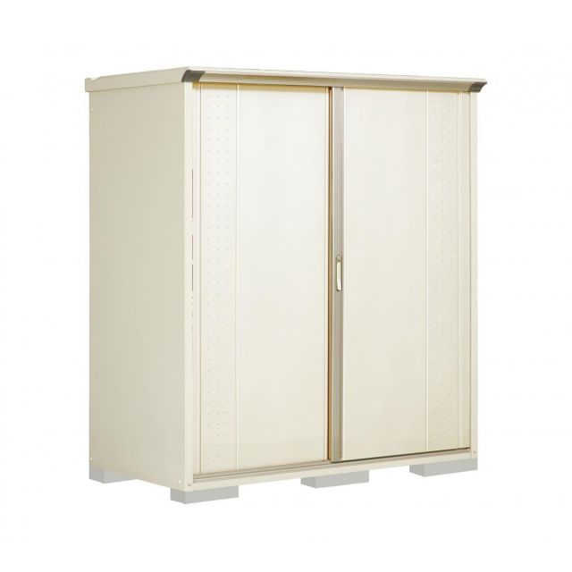 タクボ 小型物置 グランプレステージ たて置きタイプ ネット棚 ムーンホワイト GP-179ATMW 収納庫 2枚扉