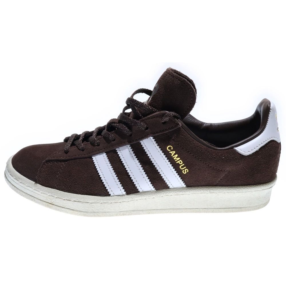 adidas アディダス ×A BATHING APE CAMPUS 80 S BROWN アベイシングエイプ オリジナルス キャンパス ローカットスニーカー レディース ブラウン US7.5 25.5cm IF3379