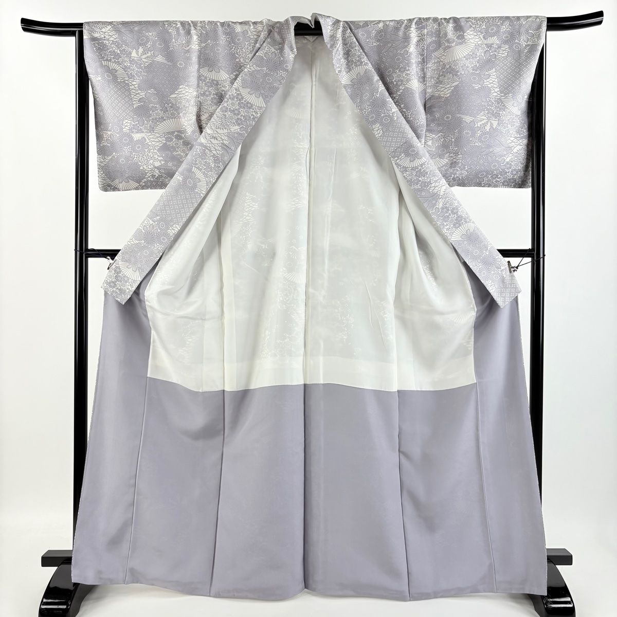 美品 髭紬　丈167 裄67.5 miyagawa-kimono_sb15195