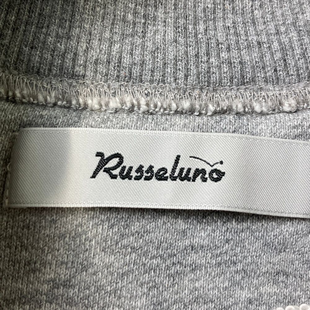 サイズ 4 RUSSELUNO ラッセルノ スウェット 半袖トレーナー ルチャ グレー系 240101523467 ゴルフウェア メンズ ストスト LLC-HASEGAWATOSO_COM