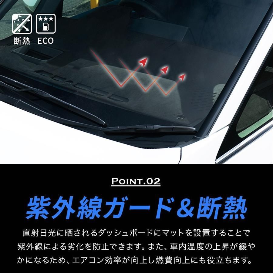 セット商品 ノア ヴォクシー 90系 ダッシュボード マット ヘッドアップディスプレイ 保護カバー セット 計2p HUD トヨタ カスタム BRIGHTFACE_UK