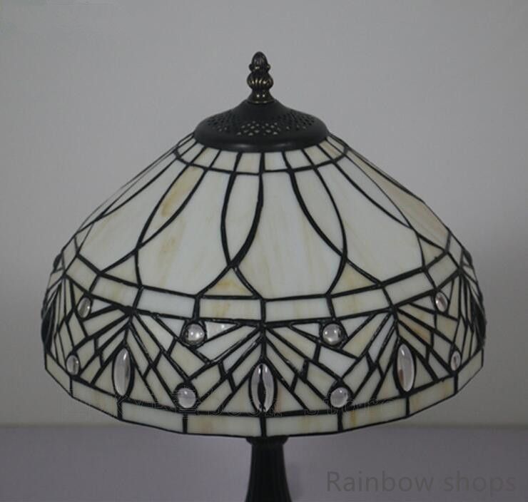 注目モデル ステンドランプ 卓上スタンドライト アンティーク 花柄 レトロな雰囲気がおしゃれ ティファニー技法 NEXPOTALLINN_EU