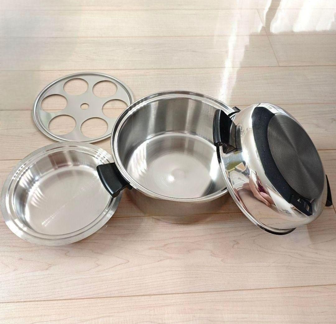 専用アムウェイ インダクションレンジ対応 6Lシチューパンセット 新品↓ Amway アムウェイ インダクションレンジ対応 6Lシチューパン