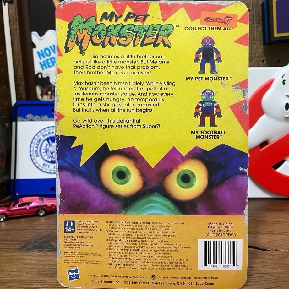 HASBRO社製】Re Action FIGURES My Pet Monster マイペット