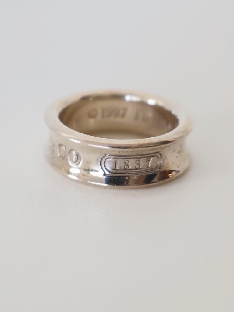 ☆Tiffany & Co ティファニーアンドコー 1837 リング 指輪 シルバー 11