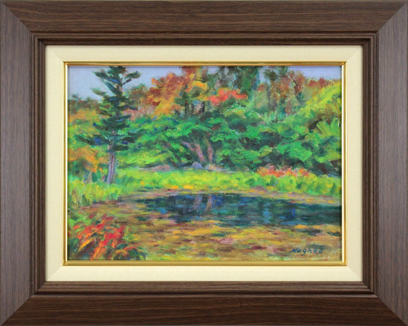 長野 譲『風景』油彩画【真作保証】 絵画 長野 譲『風景』油彩画【真作保証】 絵画 - メルカリ