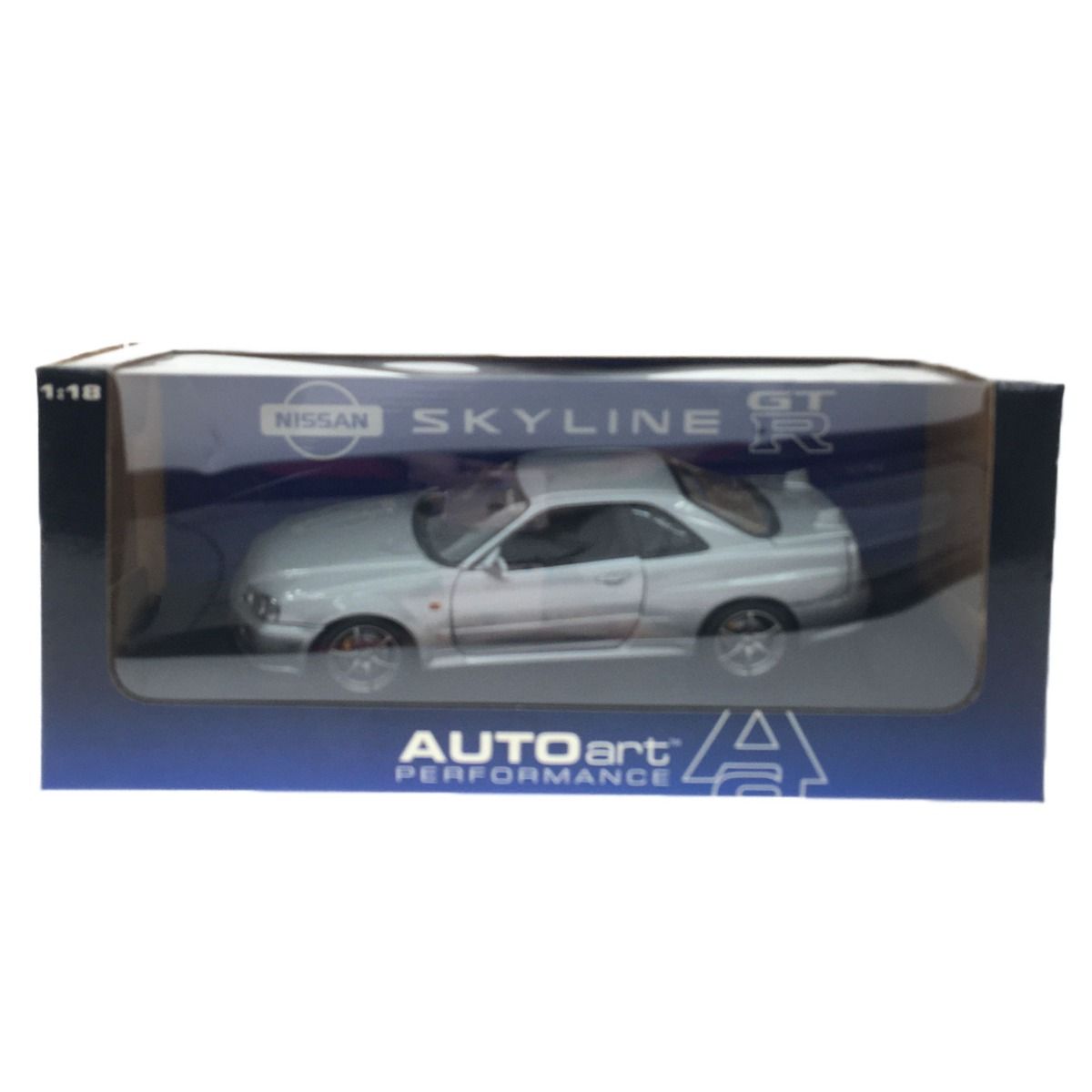 ▽▽ AUTOart 日産 スカイライン GT-R （R34） 1/18 オートアート