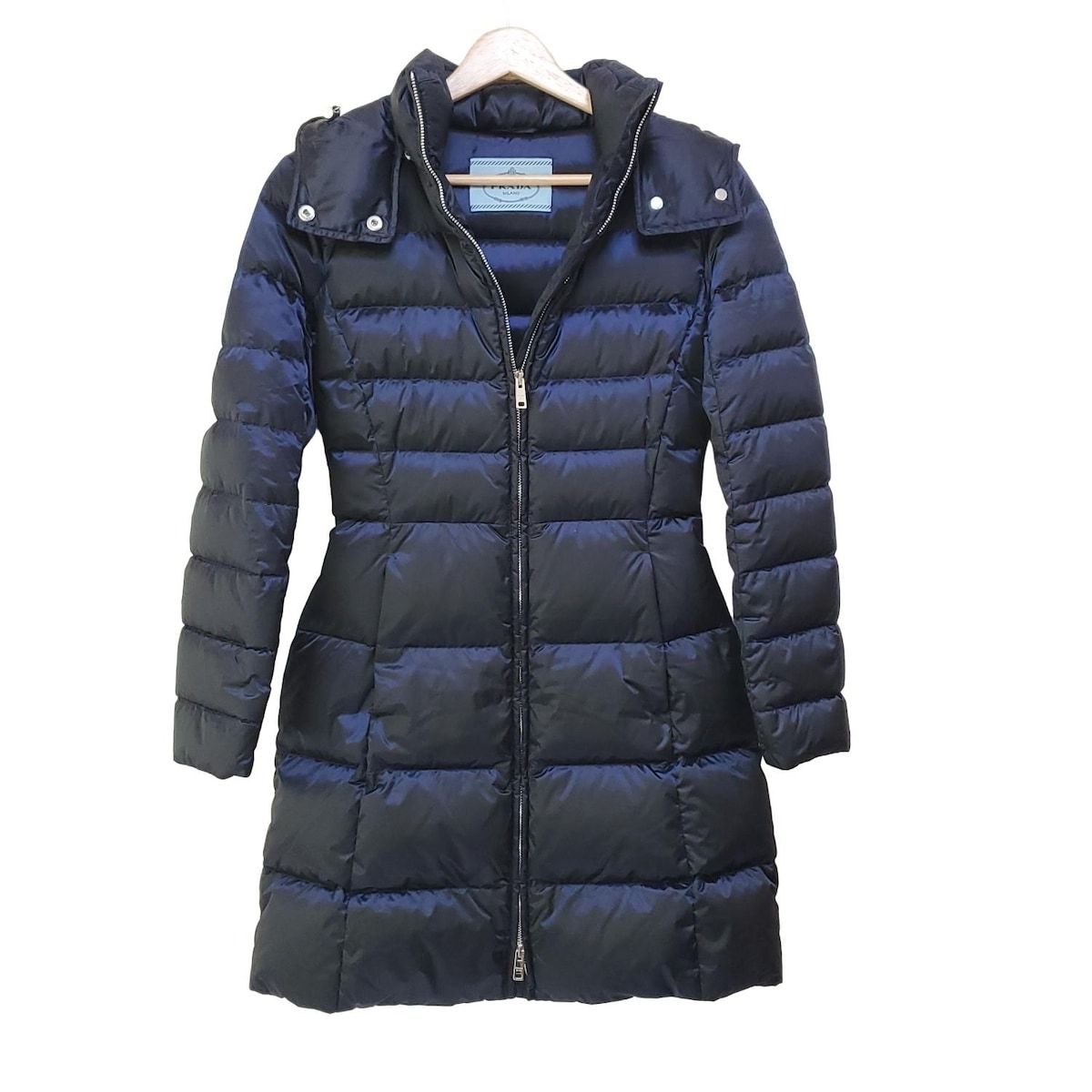 PRADA プラダ コート サイズ36 PRADA(プラダ) ダウンコート サイズ36 S レディース美品