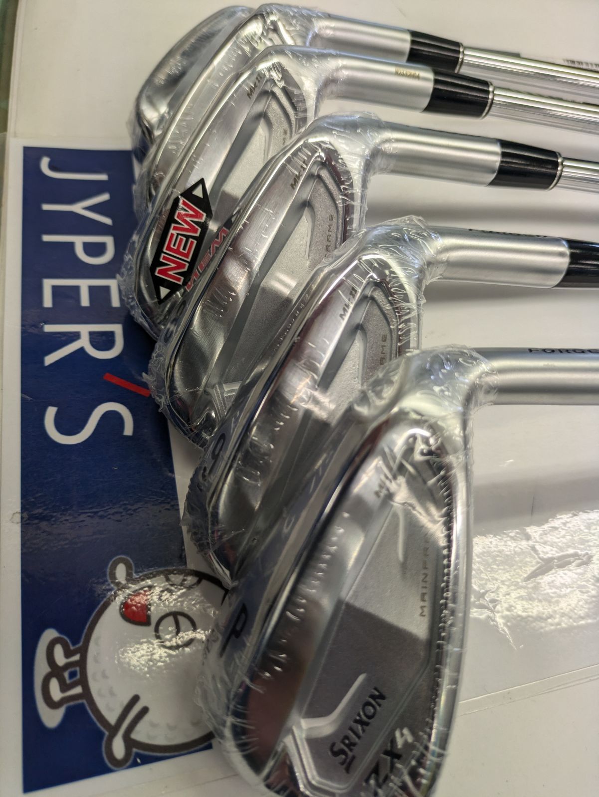 Iset【大大大特価品!!!】(新品未使用品）スリクソン ZX4 Mk II  5I-PW6本セット　KBS TOUR LITE フレックスS　スチールシャフト SRIXON右用　 日本正規品(葛西店)　k00046