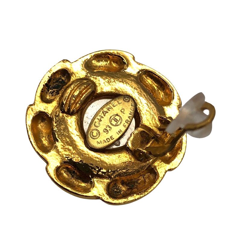 シャネル CHANEL パールイヤリング メタル フェイクパール WWW_SIROKUMA-CORPORATION_COM