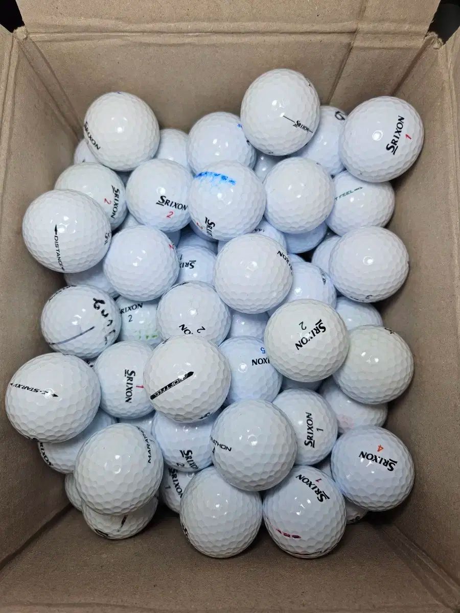【雷市場（ポンジャン）商品韓国直送】 SRIXON(スリクソン) ロストボール B レベル 80 区