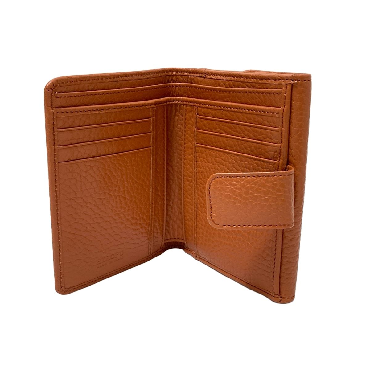 H ブラウンレザー ミニ財布　HIROFU H ブラウンレザー ミニ財布 HIROFU H ブラウンレザー ミニ財布