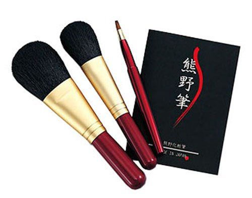 熊野筆 化粧筆セット 筆の心 KFi-80R