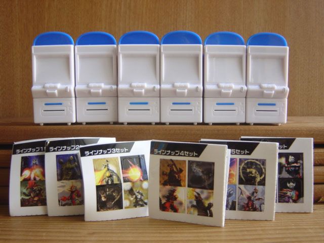 ♯Eas25NP大怪獣バトルEXデータカードダスミニ全6種 - メルカリ