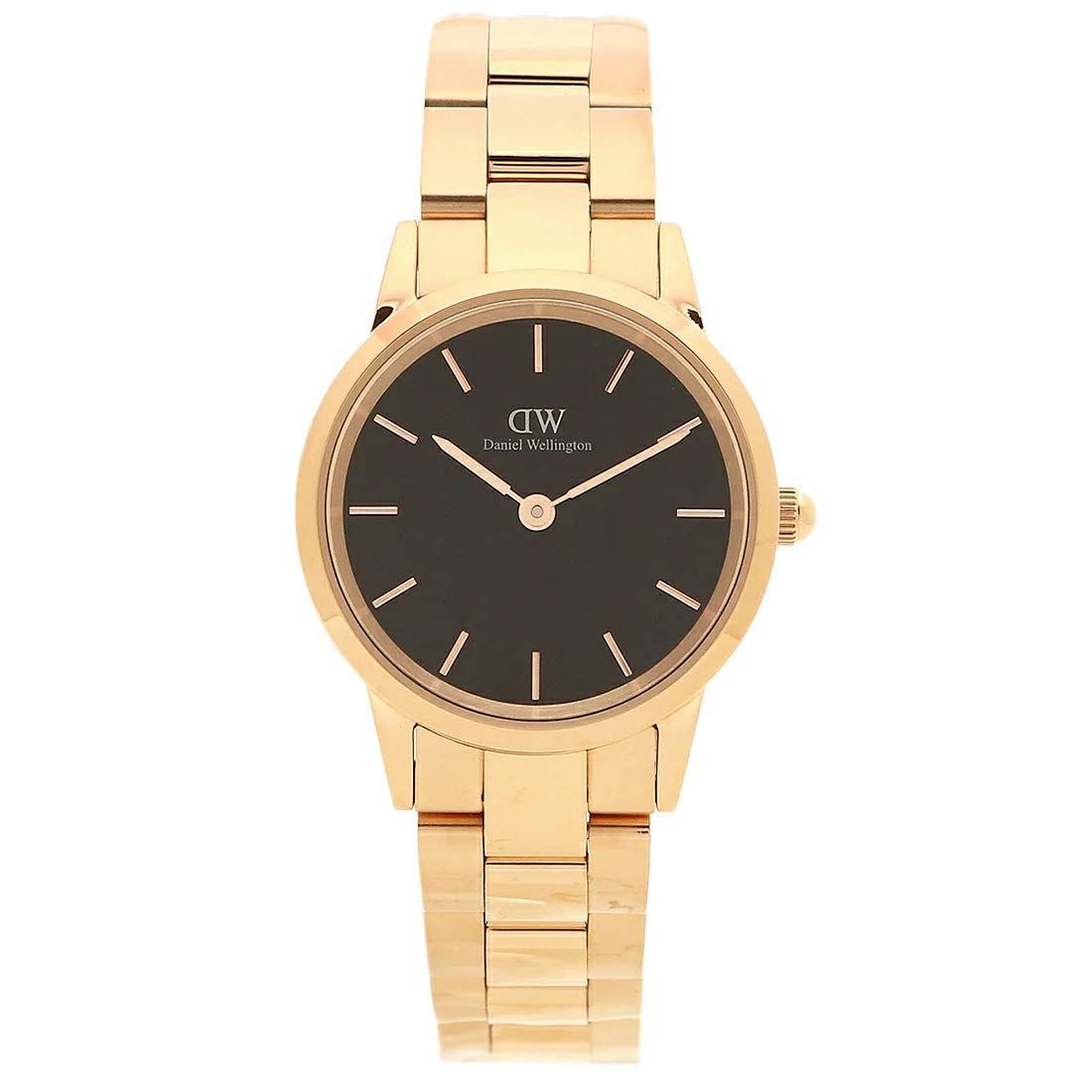 ダニエルウェリントン 時計 レディース メンズ アイコニック 28mm ユニセックス クォーツ Daniel Wellington 4 DW00600214 ローズゴールド 並行輸入品
