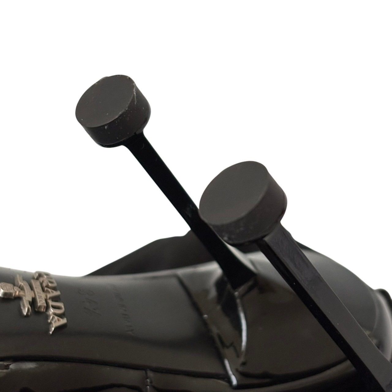PRADA プラダ ショートブーツ 黒 ピンヒール ハイヒール 1T122L