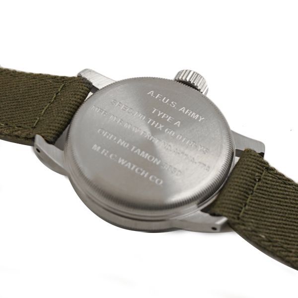 新品】M.R.M.W. モントルロロイ ミリタリーウォッチ タイプA-17 黒文字盤 腕時計 Montre Roroi Military Watch  TYPE A-11 12H BLACK【国内正規品】 - メルカリ