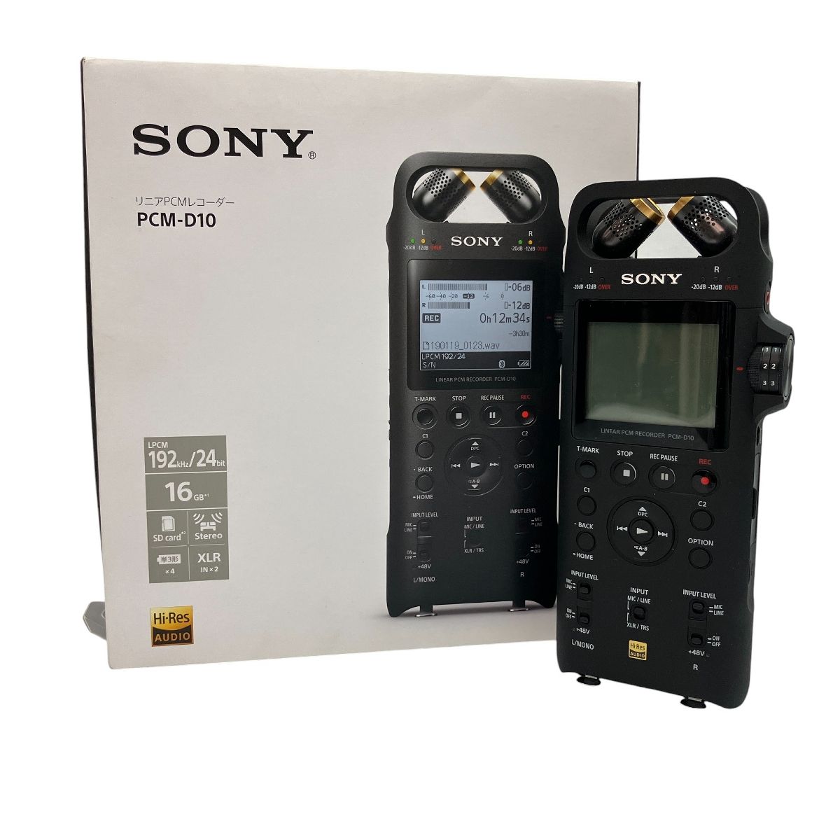 SONY リニアPCMレコーダー PCM-D10 ソニー 録音 家電 良好 C9942670