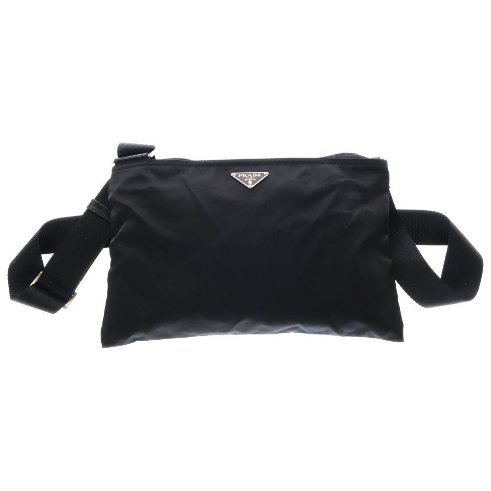 【新品同様】プラダ ショルダーバッグ トライアングルロゴ ゴールド金具 PRADA - プラダ PRADA ショルダーバッグ トライアングルロゴ