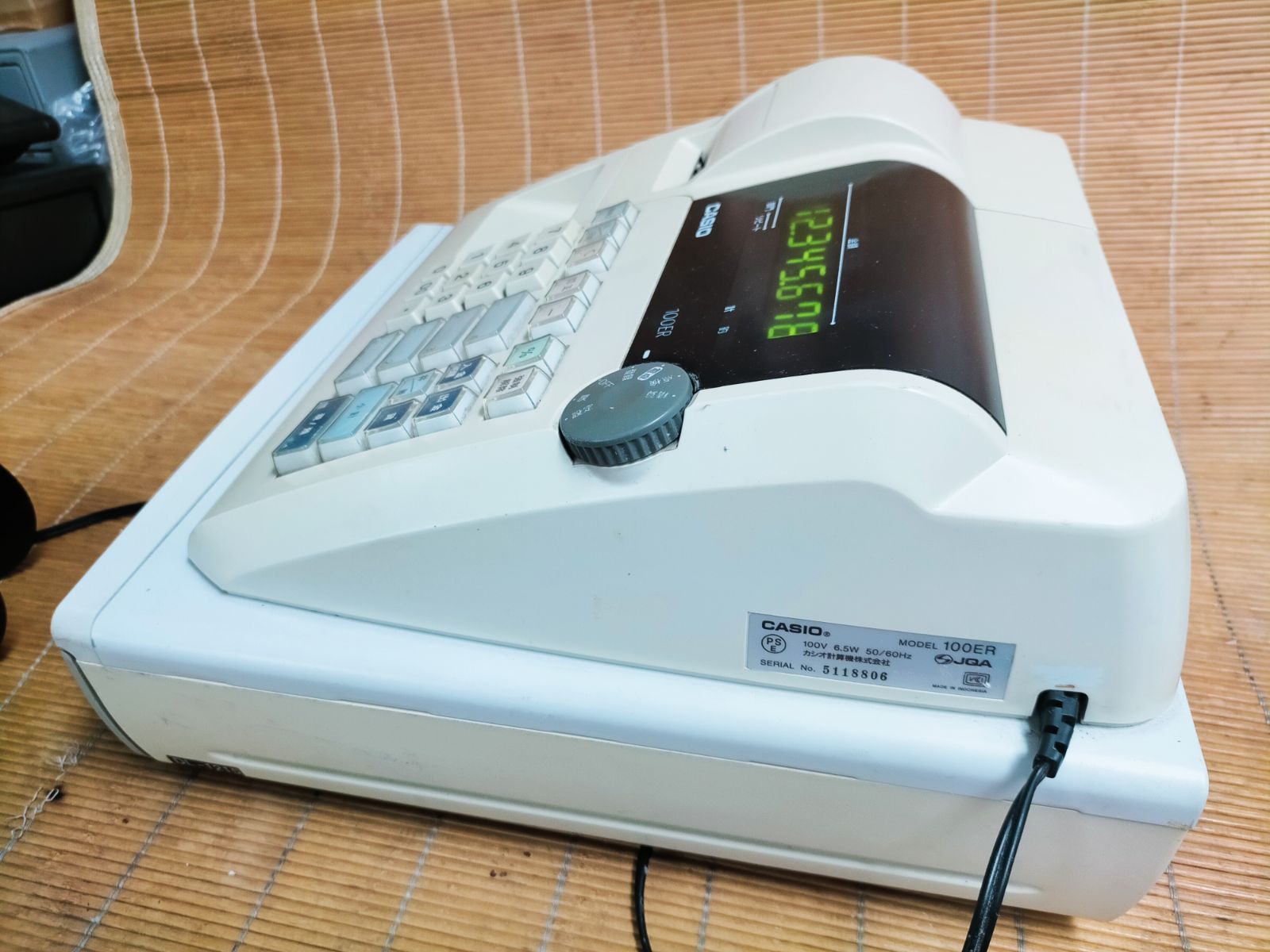 カシオレジスター 100ER 簡単便利特殊 送料込 211445 - メルカリ