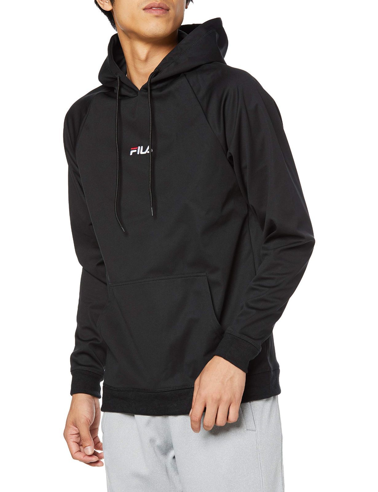 Size M_Color BK フィラ ラミネートパーカー ラミネートパーカー メンズ BK 日本 M 日本サイズM相当