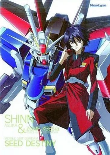中古】下敷き シン＆フォースインパルス/アスラン B5下敷き