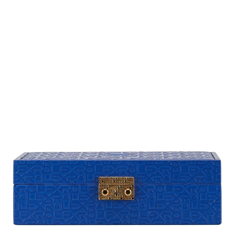 ロレックスジュエリーボックス時計ケース濃紺