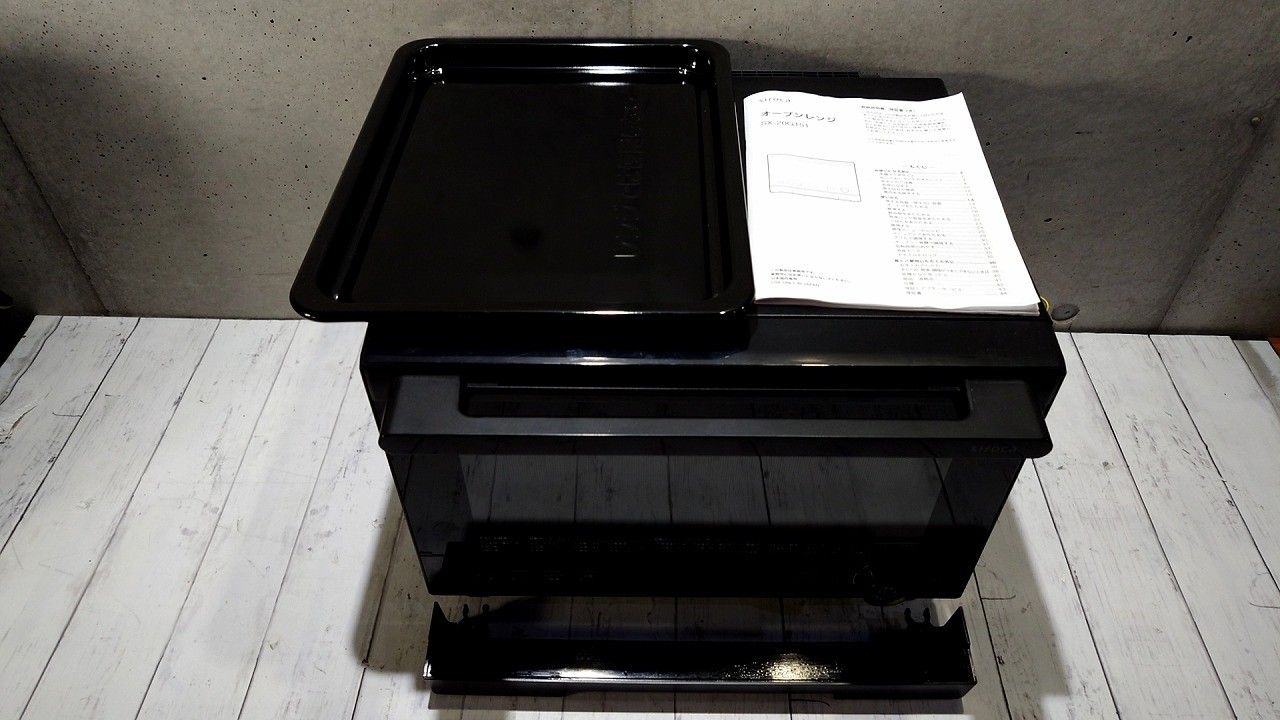 siroca シロカ カウンタートップ オーブンレンジ 20L SX-20G151 ブラック