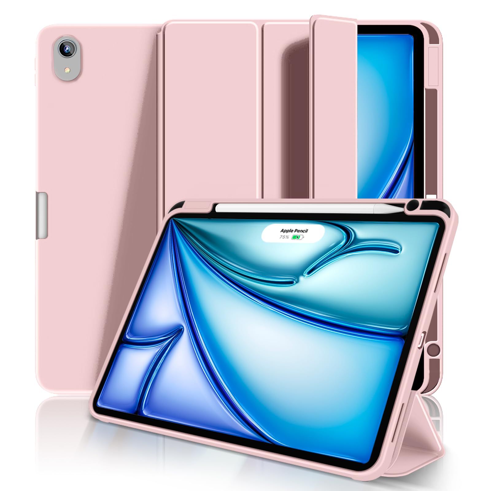 新品 Aoub iPad Air 11 インチ ケース M3/M2 2025/2024 iPad Air