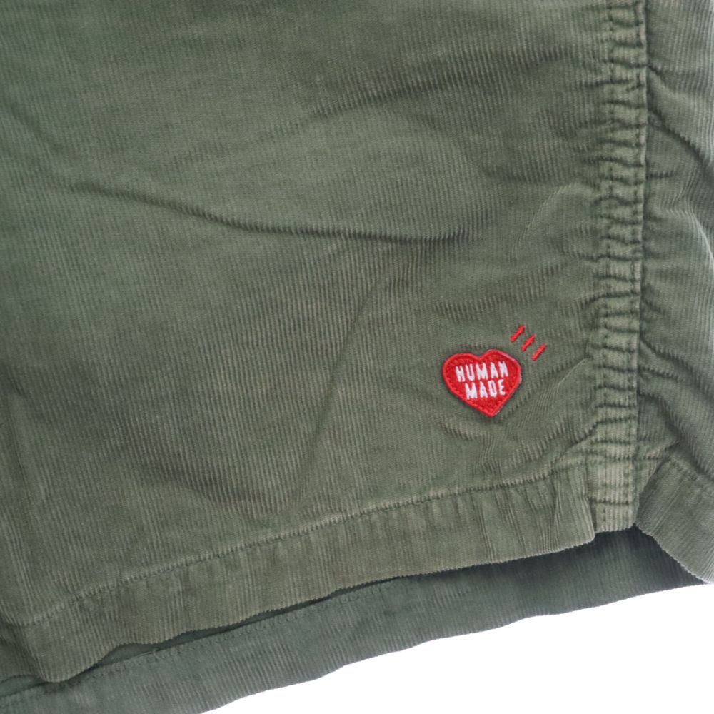 HUMAN MADE (ヒューマンメイド) 23SS Corduroy Shorts ハートロゴ