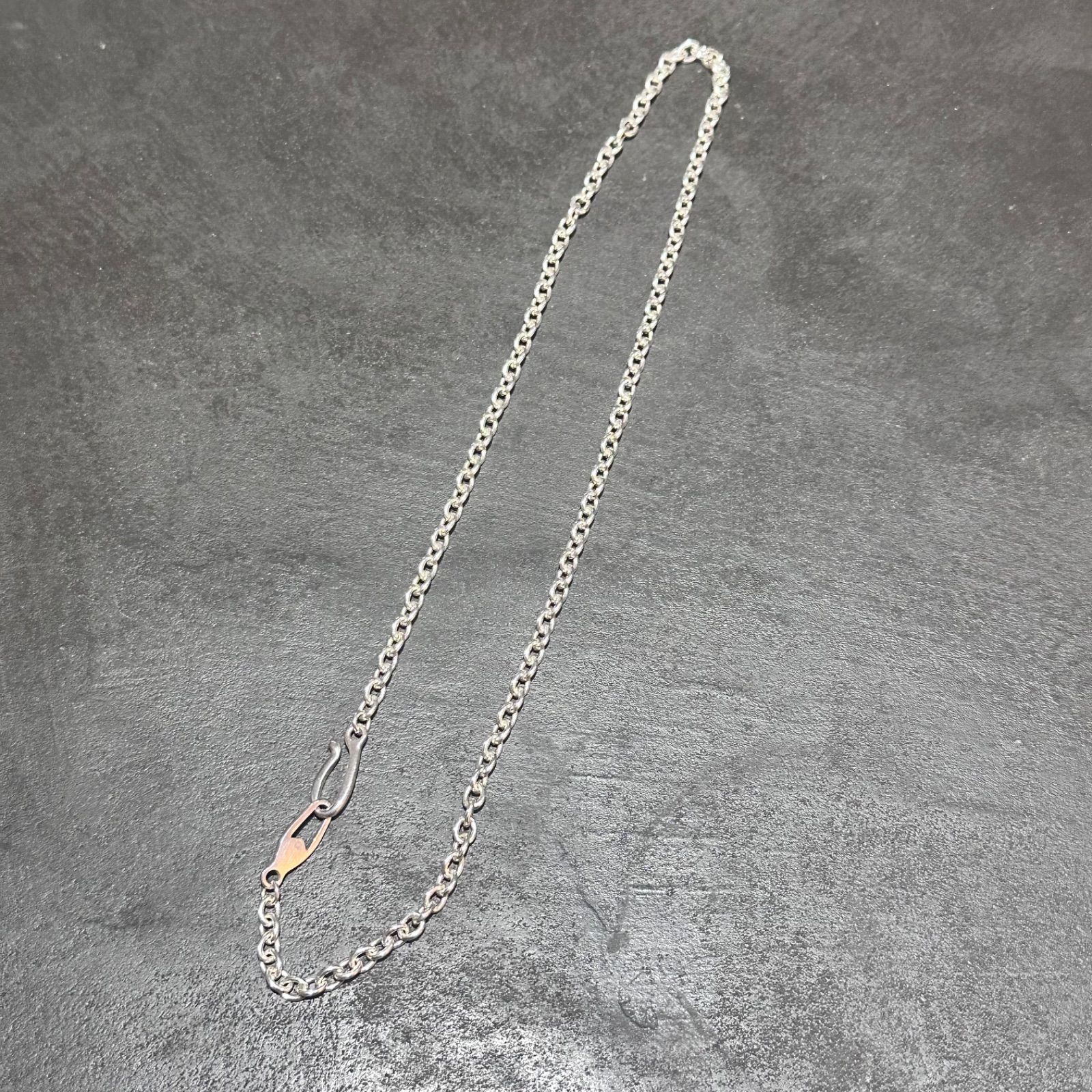 参考上代35200円 NEIGHBORHOOD 25SS SILVER FINE CHAIN NECKLACE