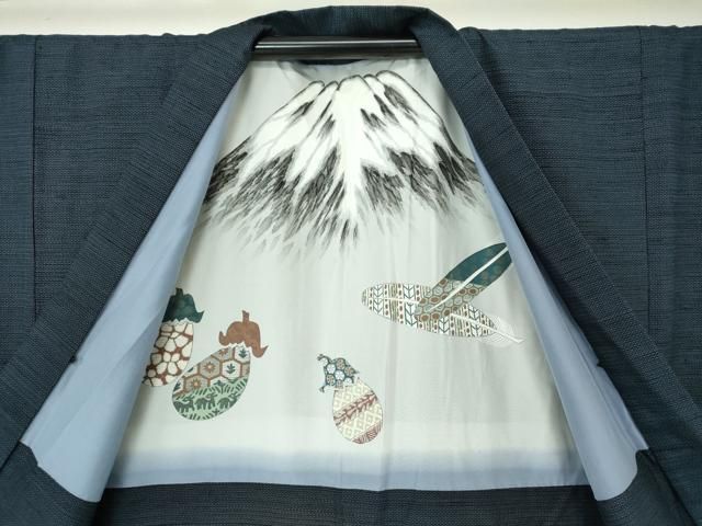 平和屋着物●男性　紬　アンサンブル　100亀甲　正絹　逸品　DAAY5449ud 平和屋着物○男性 紬 アンサンブル 100亀甲 正絹 逸品 DAAY5449ud