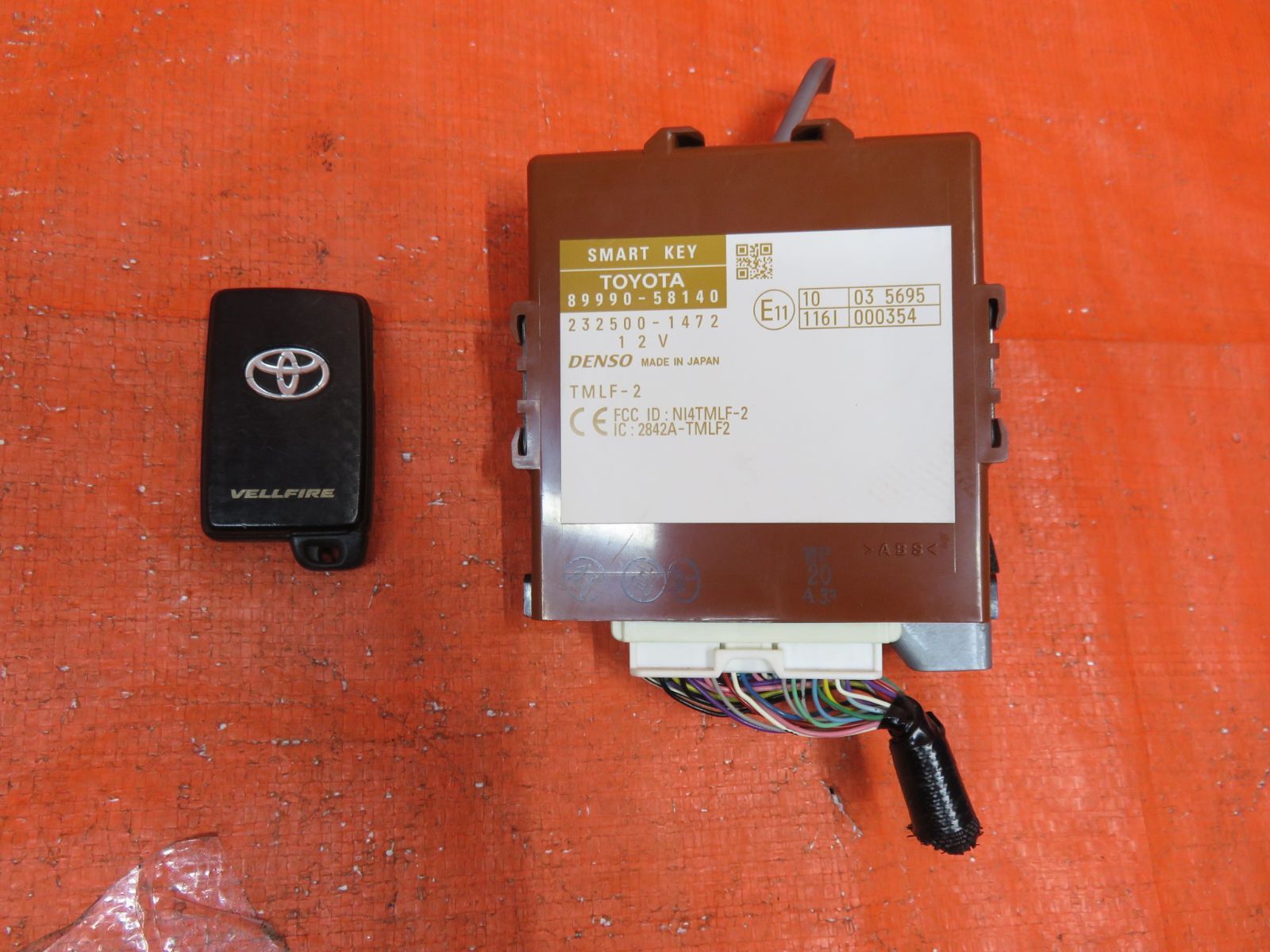 LA3905* ヴェルファイア GGH20W/前期 5ボタン/スマートキー