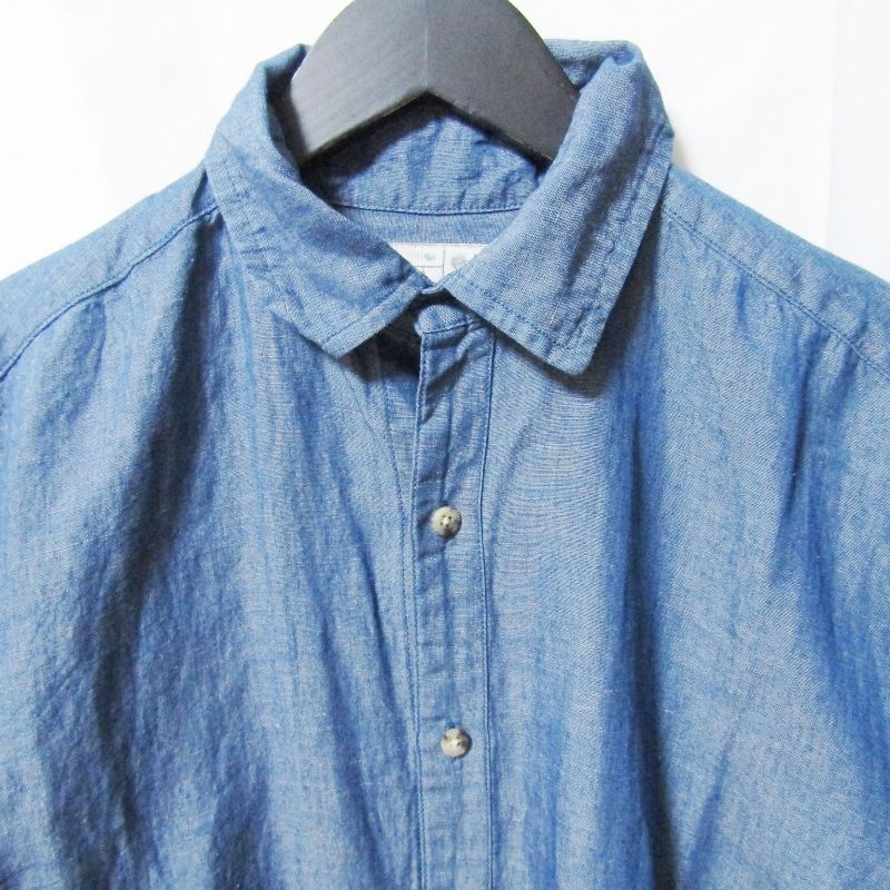 【美品】PORTER CLASSICポータークラシック 長袖シャツコットン PORTER CLASSIC ポータークラシック シャツ コットン 長袖