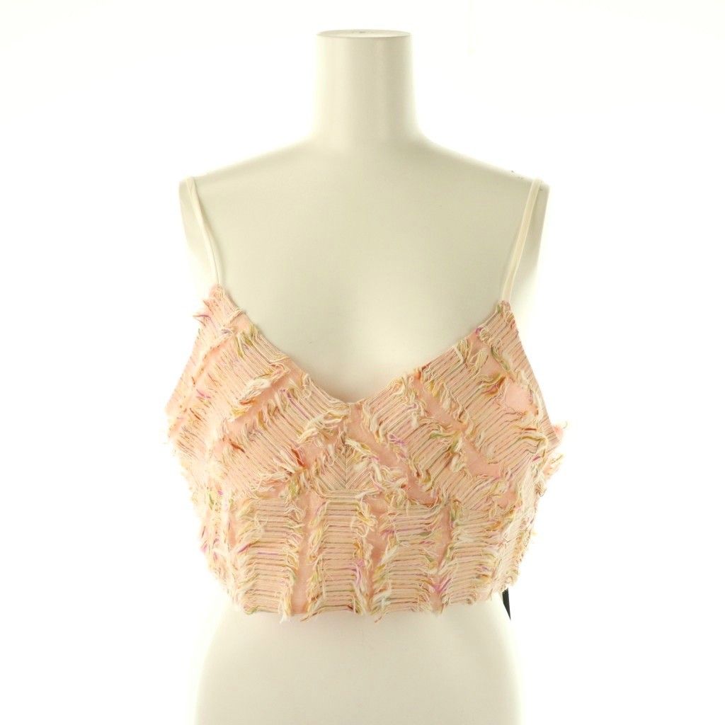 新品：AMERI 2WAY MIX PINK SHAGGY BUSTIER 2WAY MIX PINK SHAGGY BUSTIER（その他トップス）｜Ameri