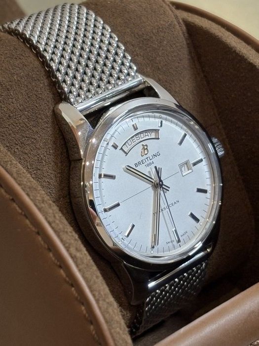展示品級 BREITLING CHRONO TRANSOCEAN A451G51OCA ブライトリング