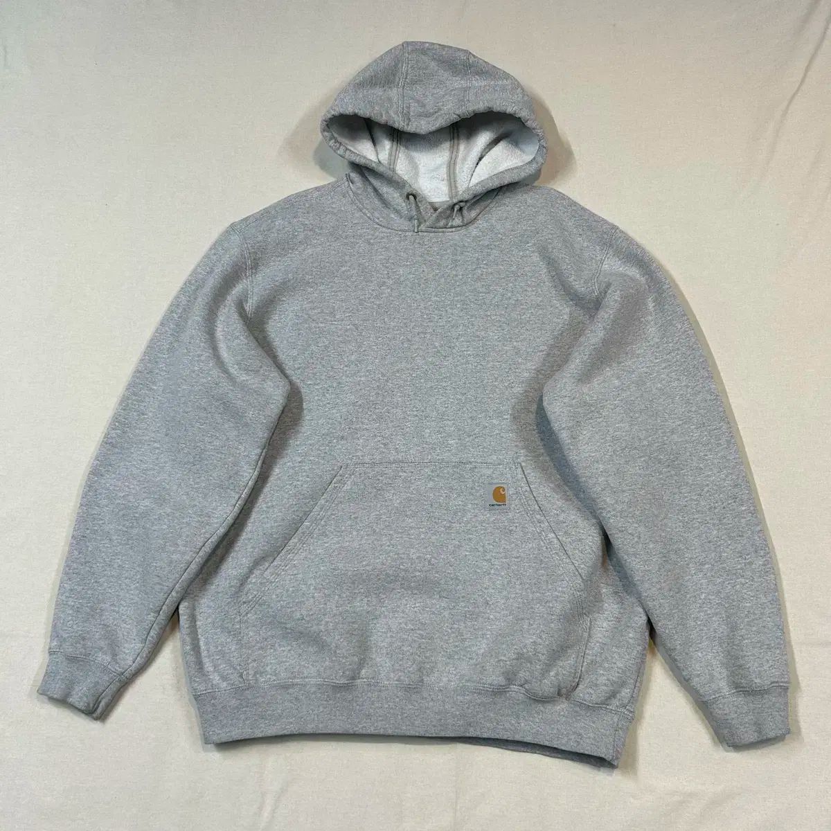 L ） Carhartt(カーハート) ミッドウェイト フード付きTシャツ ヘザー 