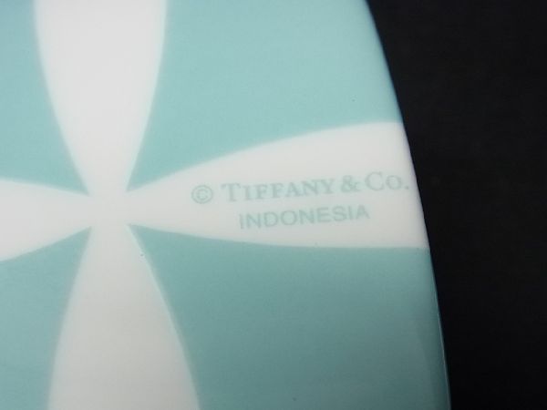 ■新品■未使用■ TIFFANY＆Co. ティファニー ミニブルーボウボックス リボン オブジェ 小物入れ 陶器 置物 ブルー系 AE2228sZ