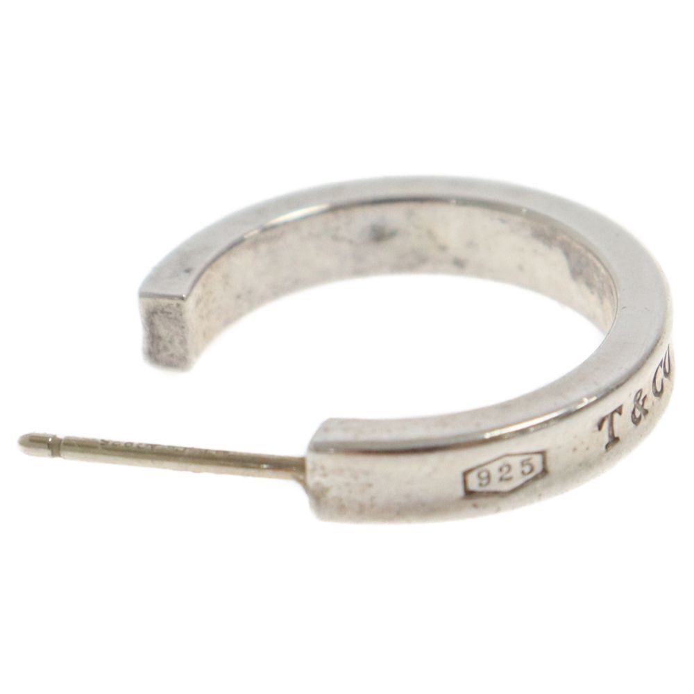 TIFFANY & Co. (ティファニー) 1837 ナロー フープ ピアス シルバー