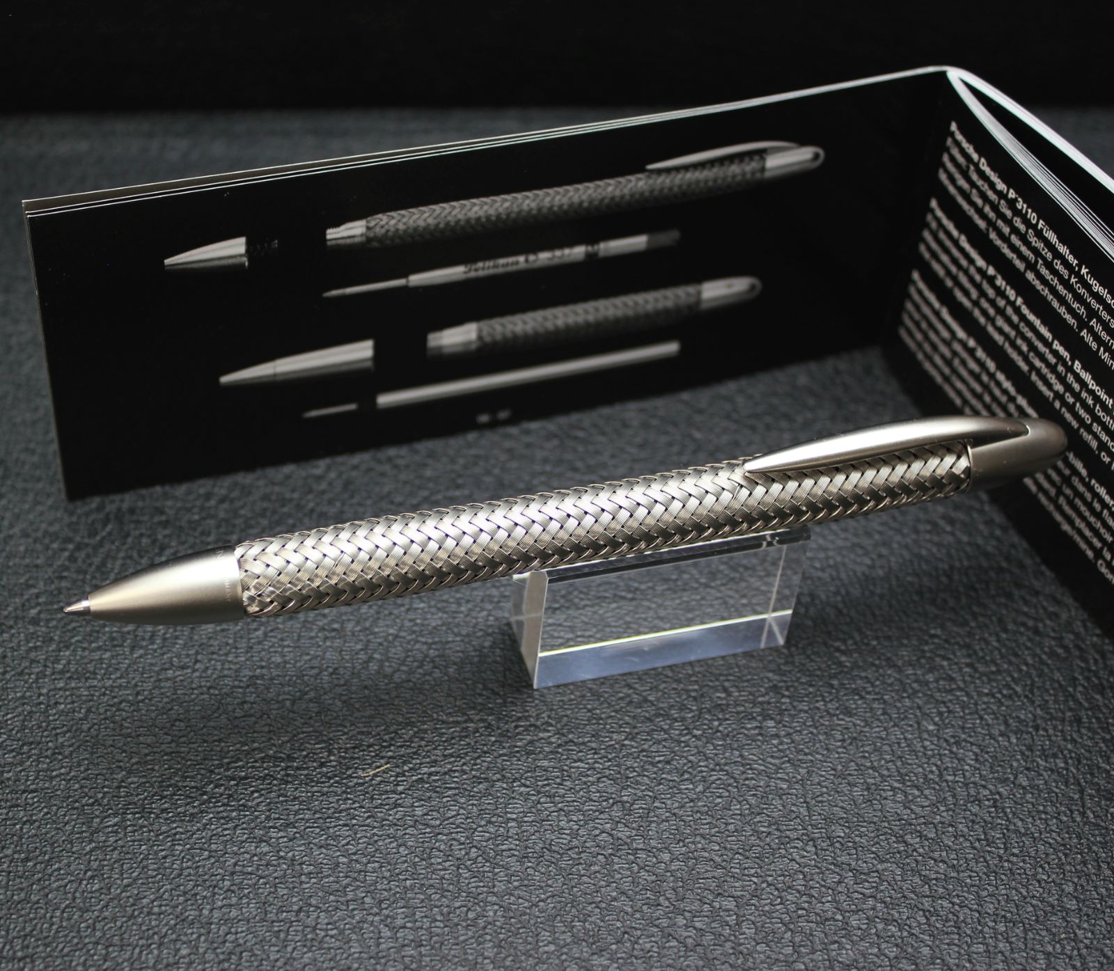 ボールペン PORSCHE Design ポルシェデザイン ボールペン P3110 テックフレックス ステンレス