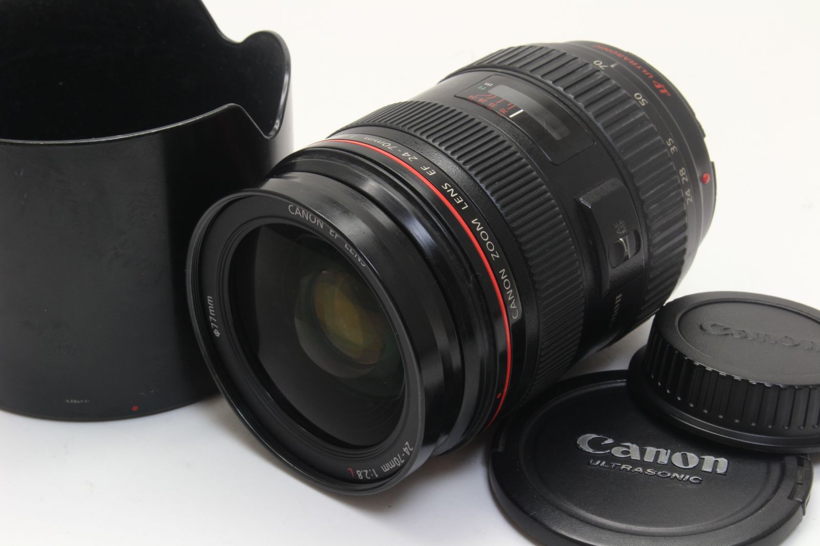 B 並品 Canon キヤノン EF 24-70mm F2.8 L USM 初期不良返品無料 4-114