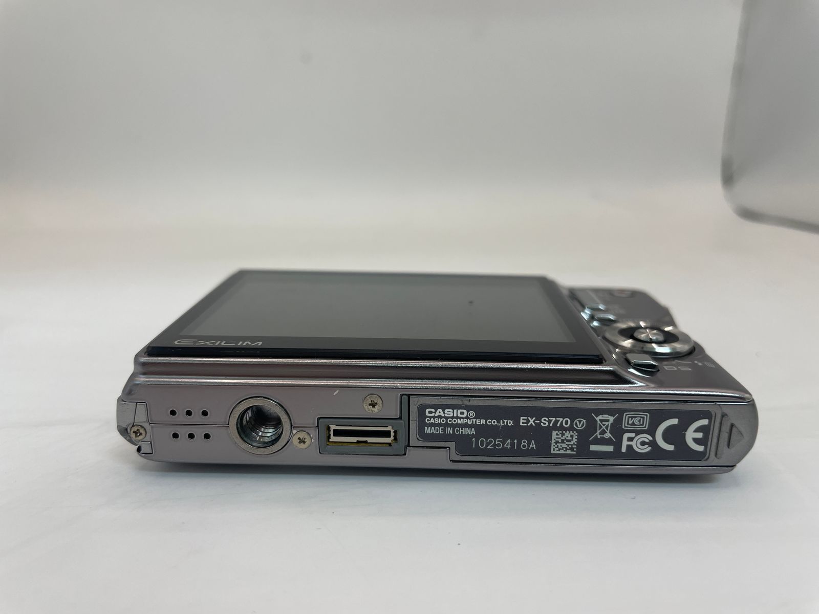 動作確認済み】CASIO カシオ EX-S770 カメラ コンパクトデジタルカメラ 