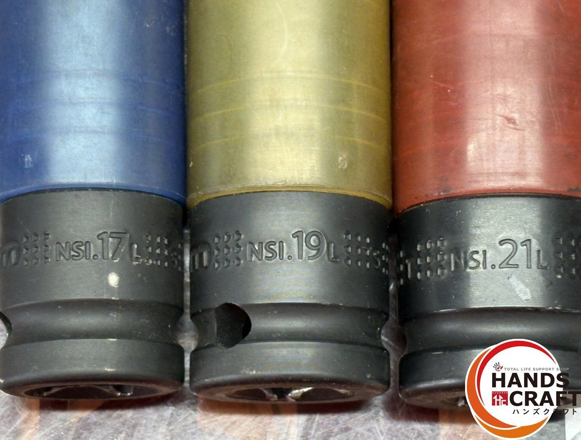 〇ファコム FACOM NSI.17 L 19 21 インパクトソケット ハンズクラフト佐賀 その他 ソケット
